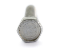 1/4-20 x 1 Unslotted Indented Hex Head Machine Screw Fully Threaded Zinc