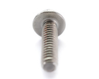 1/4-20 x 1-1/2 Slotted Indented Hex Washer Head Machine Screw Fully Threaded 18 8 Stainless Ste