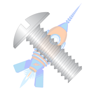 1/4-20 x 1-1/2 Slotted Truss Machine Screw Fully Threaded 18-8 Stainless Steel
