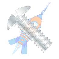 1/2-13 x 1-1/4 Slotted Truss Machine Screw Fully Threaded Zinc