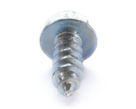5/16#20 x 3 Slotted Indented Hex Washer Self Tapping Screw Type A Fully Threaded Zinc