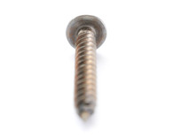 1/4-14 x 1/2 Slotted Indented Hex Washer Self Tapping Screw Type A B Fully Threaded Zinc