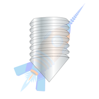 8-32 x 1/4 Coarse Thread Socket Set Screw Cone Point Plain imported