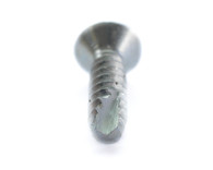 8-18 x 5/8 Phillips Flat Thread Cutting Screw Type 25 Fully Threaded Zinc