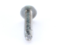 10-24 x 1 Unslotted Indented Hex Thread Cutting Screw Type F Fully Threaded Zinc