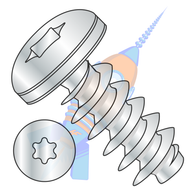 M3-1.34 x 8 Metric 6 Lobe Pan Head PT Alternative Fully Threaded Zinc &