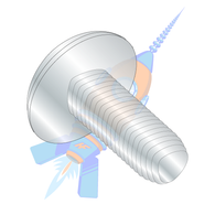 10-32 x 3/8 Phill Full ContourTruss Taptite Alternative Thrd Roll Scr Full Thrd Zc Wax