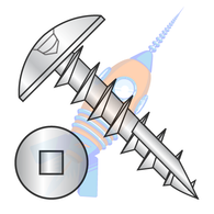 8-11 x 5/8 #2 Square Drive Truss Deep Thread Screw Type 17 Full Thread Zinc