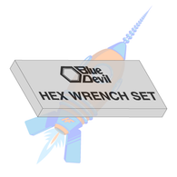 1/16-1/4 Short Arm Hex Wrench Set