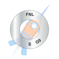 5/16 SAE Flat Washer Grade 9 DFAR EcoGuard Gray/Silver 1000 Hr Corrosion Resistant