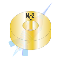 3/4 Thick Heavy Duty Thru Hardened USS Washer Zinc Yellow USA