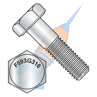 5/16-18 x 3-1/2 Hex Cap Screw 316 Stainless Steel