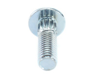 1/4-20 x 3-1/4 Carriage Bolt Fully Threaded Zinc