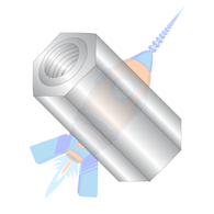 10-32 x 3/16 Five Sixteenths Hex Standoff Aluminum