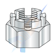 7/16-20 Castle Nut Grade 5 Zinc