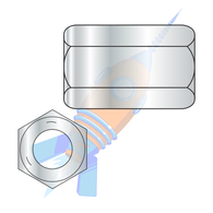 8-32 x 5/8-5/16 Hex Rod Coupling Nut 5/16 inch Across Flats Grade 5 Zinc