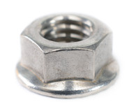 8-32 Serrated Flange Hex Lock Nuts 18-8 Stainless Steel