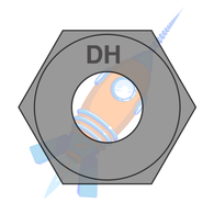 1-1/2-6 Heavy Hex Structural Nuts A 563 D H Plain USA