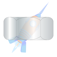 1/2-13 Heavy Hex Nut Zinc
