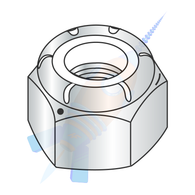 1/2-13 Nylon Insert Hex Lock Nut NE Light Hex Standard Height Grade 5 Zinc