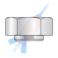 3/4-10 Stover Equivalent Lock Nut Grade B Cad