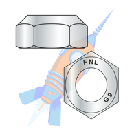 5/16-18 Coarse Thread Top Lock Hex Nut Grade 9 DFAR EcoGuard Gray/Silver 1000 Hr Cor