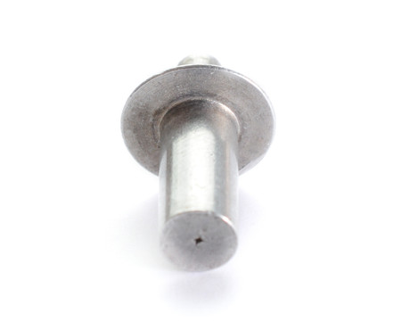1//4 X 1 Mushroom Head Drive Pin Rivets Nylon Body//Nylon Pin White Nylon 1000 pcs