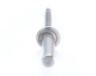 3/16 x  .876-1.0 Large Flange Stainless Steel Rivet with Steel Mandrel