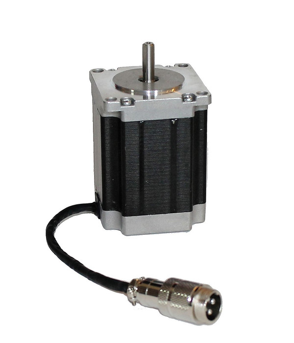 Nema 23 Stepper Motor
269 oz In. Stepper Motor
1.8° /200 Steps Per Rev.
3 Amps Current Per Phase ( Bipolar Parallel)
4-wire  Bi-polar,  NEMA 23 Frame