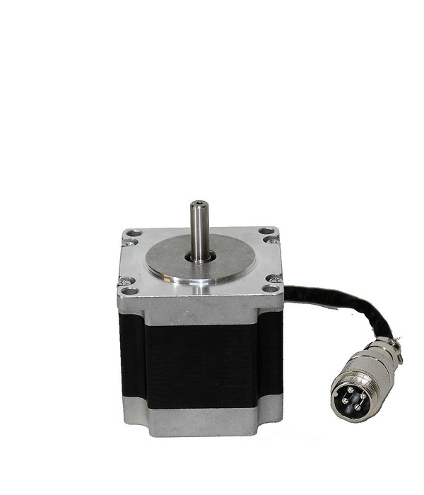 Motor Type: Bipolar Stepper
Step Angle: 1.8 deg
Holding Torque: 1.26Nm(178.4oz.in)
Rated Current/phase: 2.8A
Voltage: 2.5V
Phase Resistance: 0.9ohms
Inductance: 2.5mH ± 20%(1KHz)