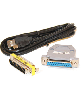 UC100 CNC USB Motion Controller for Mach3, Mach4 and UCCNC Software, USB to Parallel,  Includes Gender Changer