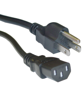AC Power Cord 6 ft 15 Amp
