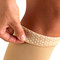 Truform Opaque - Thigh High 20-30mmHg - Open Toe (362) - beige - silicone band
