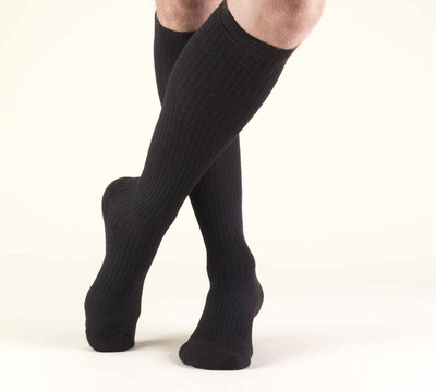 Truform Men Casual Socks - Knee High black
