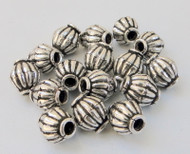 VINTAGE S 925 STERLING SILVER BEADS LOT 15 PCS