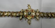 vintage antique 22 K Gold kundan Diamond necklace choker pendant