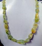 633 ct gemstones individually tied necklace
