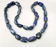 1610 cts Lapis  gemstones beads strand necklace