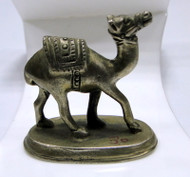 Antique solid silver camel statue  figure 8206