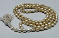 vintage Yoga prayer beads genuine pearls strand 108 beads
