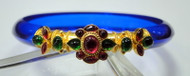 Gold bangle 22 K solid gold bangle bracelet cuff interchangeable bangles