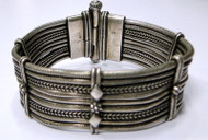 925 sterling silver wide bracelet jewelry