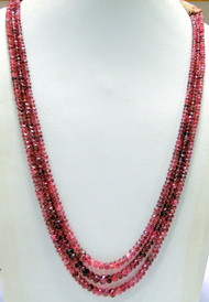 Natural Faceted Tourmaline gemstones  beads strands necklace