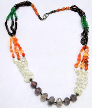 Beads necklace strands, natural gemstones-11172
