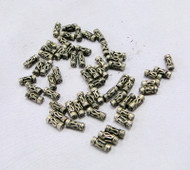 925 sterling silver 100pcs loose beads accessories  jewelry 11584