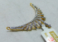 Diamond Pendant 14K Gold Handmade fine jewelry wedding engagement gift jewellery  493-53