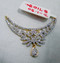 Diamond Pendant 14K Gold Handmade fine jewelry wedding engagement gift jewellery  493-57