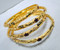 Gold Bangles 22K solid gold fine handmade jewelry traditional India wedding jewels
