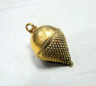 Gold Pendant bead Vintage 22K Gold Pendant Traditional Indian Jewelry jewellery