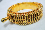Vintage 22K Gold Handmade bangle Cuff bracelet